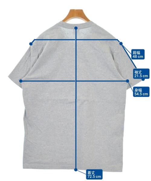 Supreme（シュプリーム）Tシャツ・カットソー グレー サイズ:M メンズ/2200614404012