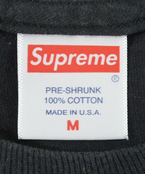 Supreme（シュプリーム）Tシャツ・カットソー 黒 サイズ:M メンズ/2200614404029