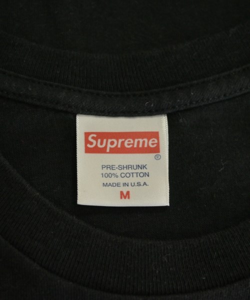 Supreme（シュプリーム）Tシャツ・カットソー 黒 サイズ:M メンズ/2200614522068