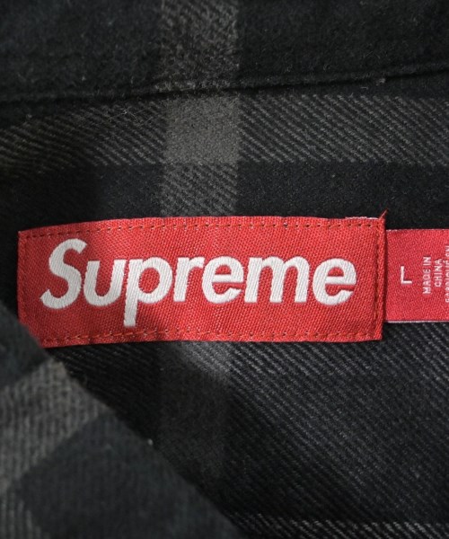 Supreme（シュプリーム）カジュアルシャツ 黒 サイズ:L メンズ/2200614696042