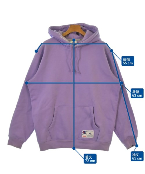 Supreme（シュプリーム）パーカー 紫 サイズ:XL メンズ/2200614731026
