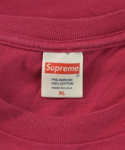 Supreme（シュプリーム）Tシャツ・カットソー ピンク サイズ:XL メンズ/2200614731033