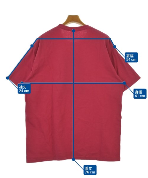 Supreme（シュプリーム）Tシャツ・カットソー ピンク サイズ:XL メンズ/2200614731033