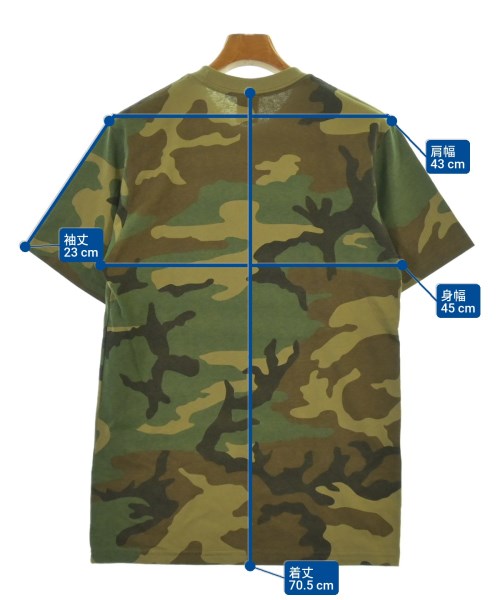 Supreme（シュプリーム）Tシャツ・カットソー カーキ サイズ:S メンズ/2200612862067