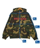 Supreme（シュプリーム）パーカー 緑 サイズ:L メンズ/2200612862098