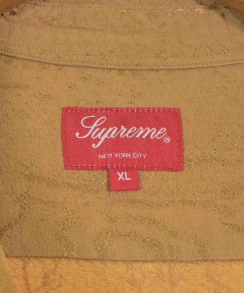 Supreme（シュプリーム）カジュアルシャツ ベージュ サイズ:XL メンズ/2200615274010