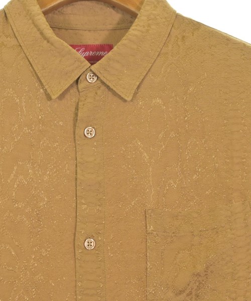 Supreme（シュプリーム）カジュアルシャツ ベージュ サイズ:XL メンズ/2200615274010