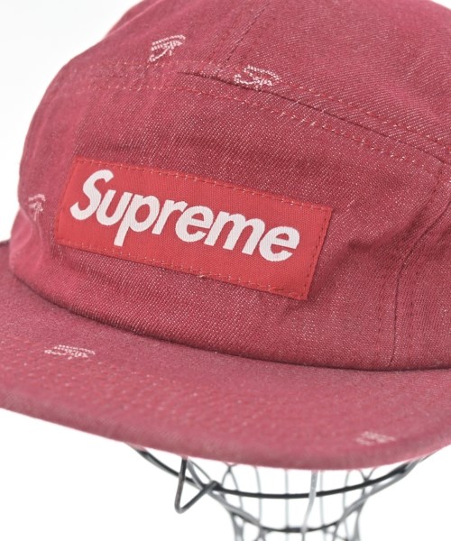 Supreme（シュプリーム）キャップ 赤 サイズ:- メンズ/2200615802077