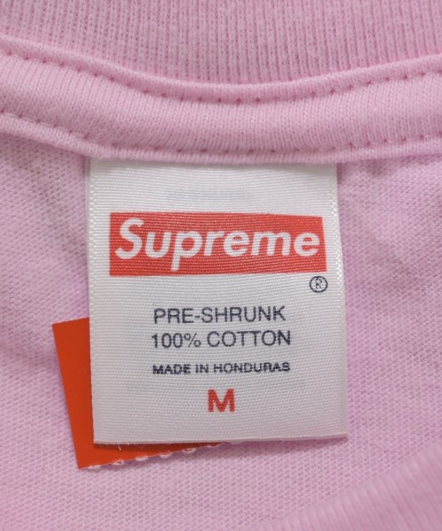 Supreme（シュプリーム）Tシャツ・カットソー ピンク サイズ:M メンズ/2200615872018