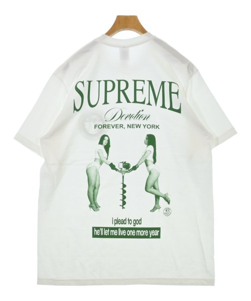 Supreme（シュプリーム）Tシャツ・カットソー 白 サイズ:L メンズ/2200615872049