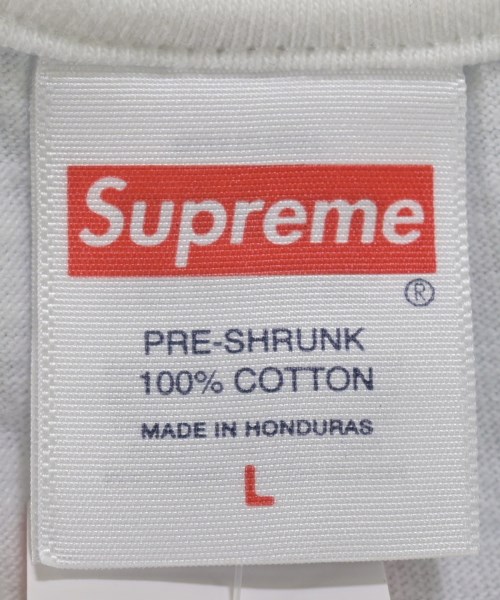 Supreme（シュプリーム）Tシャツ・カットソー 白 サイズ:L メンズ/2200615872056
