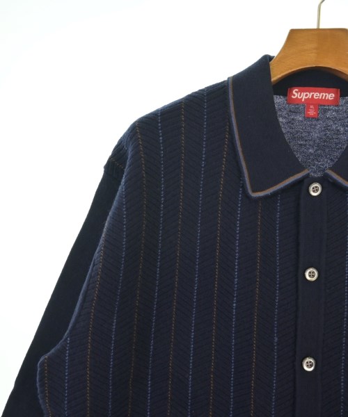 Supreme（シュプリーム）カーディガン 紺 サイズ:XL メンズ/2200616107027