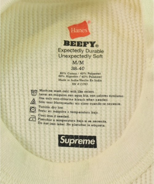 Supreme（シュプリーム）Tシャツ・カットソー 白 サイズ:M メンズ/2200616107041