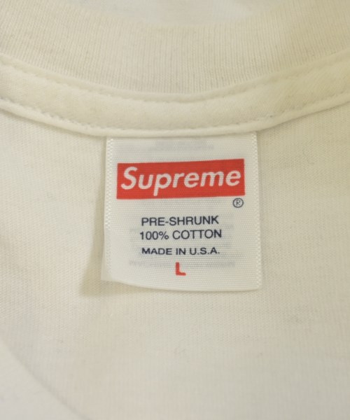 Supreme（シュプリーム）Tシャツ・カットソー 白 サイズ:L メンズ/2200616231043