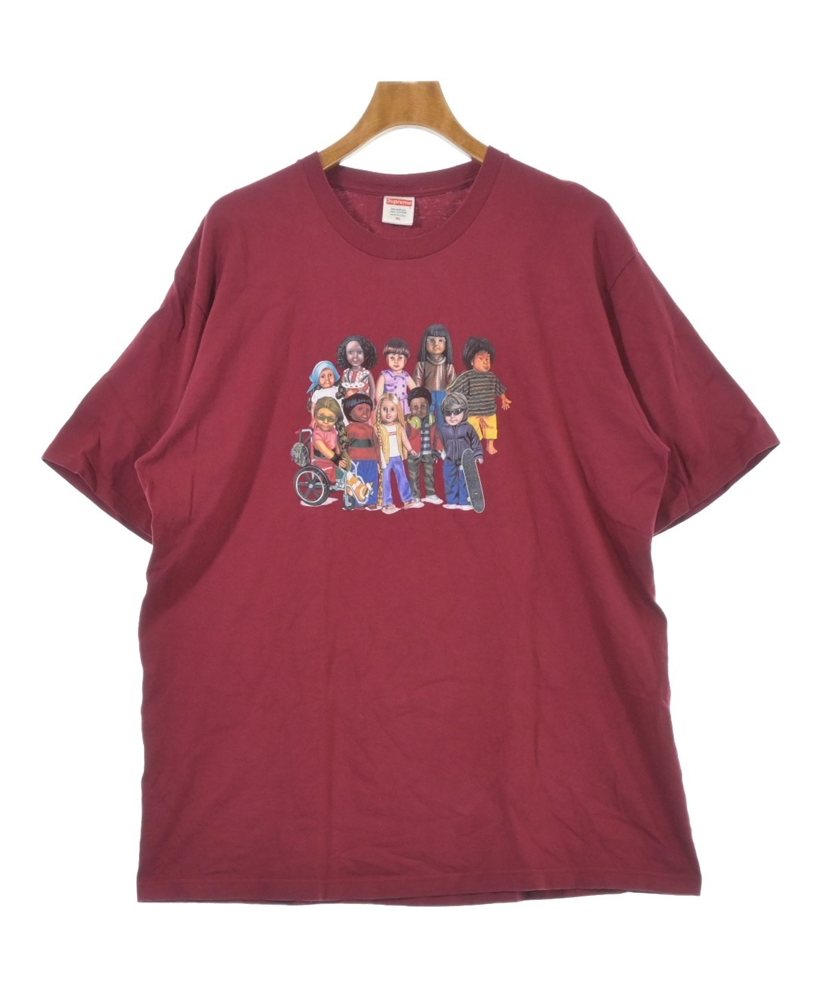 Supreme（シュプリーム）Tシャツ・カットソー 赤 サイズ:XL メンズ