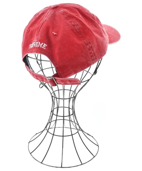 Supreme（シュプリーム）キャップ 赤 サイズ:- メンズ/2200616743362
