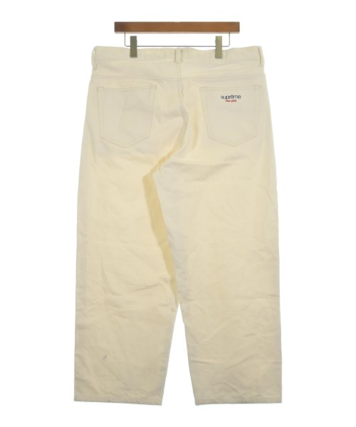 Supreme（シュプリーム）デニムパンツ 白 サイズ:36(XXL位) メンズ/2200616743515