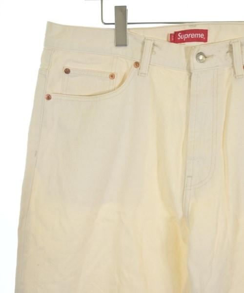 Supreme（シュプリーム）デニムパンツ 白 サイズ:36(XXL位) メンズ/2200616743515