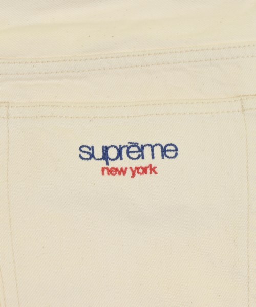 Supreme（シュプリーム）デニムパンツ 白 サイズ:36(XXL位) メンズ/2200616743515