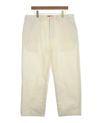Supreme（シュプリーム）チノパン 白 サイズ:36(XXL位) メンズ