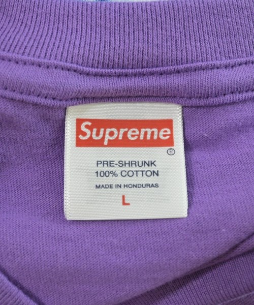 Supreme（シュプリーム）Tシャツ・カットソー 紫 サイズ:L メンズ/2200616937020