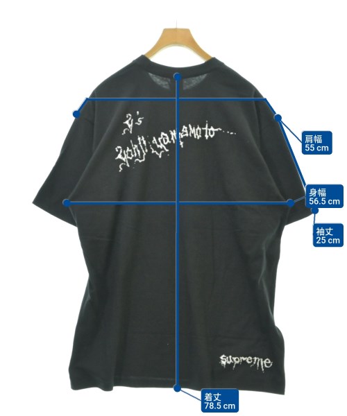 Supreme（シュプリーム）Tシャツ・カットソー 黒 サイズ:XL メンズ/2200616937037
