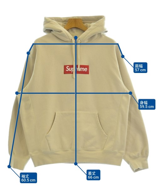 Supreme（シュプリーム）パーカー ベージュ サイズ:M メンズ/2200617109082