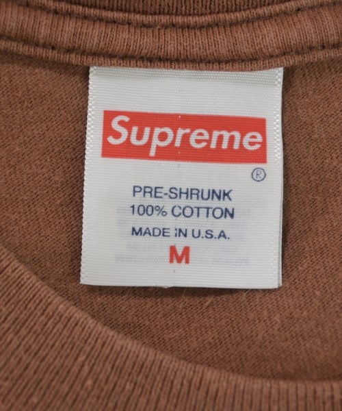 Supreme（シュプリーム）Tシャツ・カットソー 茶 サイズ:M メンズ/2200617109174