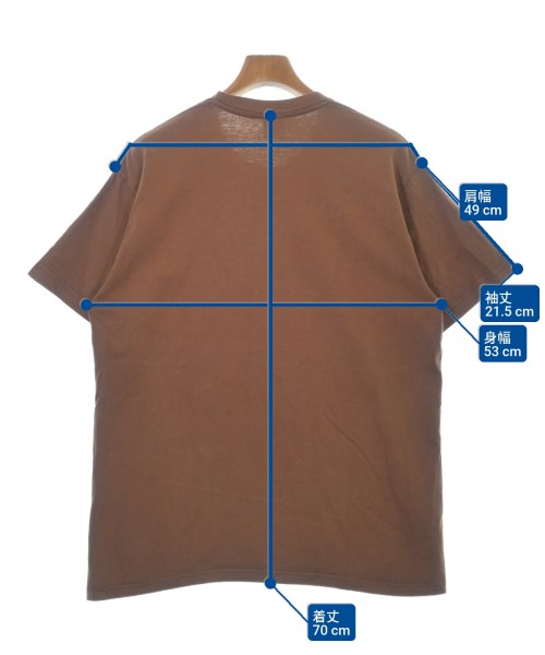 Supreme（シュプリーム）Tシャツ・カットソー 茶 サイズ:M メンズ/2200617109174