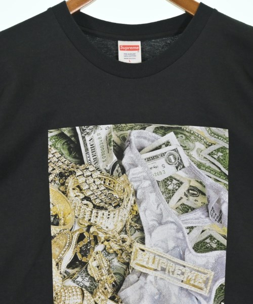 Supreme（シュプリーム）Tシャツ・カットソー 黒 サイズ:L メンズ/2200617455165
