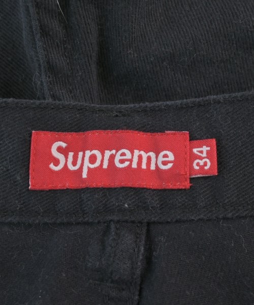 Supreme（シュプリーム）デニムパンツ 黒 サイズ:34(XL位) メンズ/2200617739036