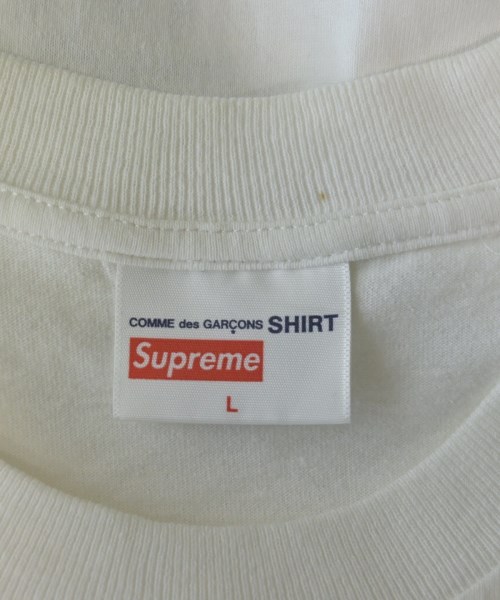 Supreme（シュプリーム）Tシャツ・カットソー 白 サイズ:L メンズ/2200617791058