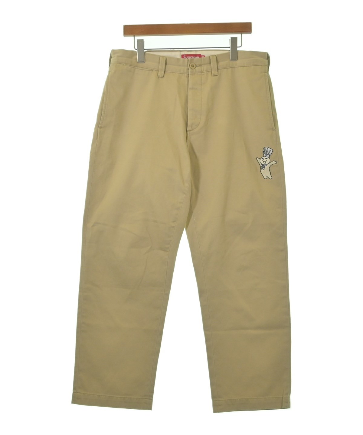 Supreme（シュプリーム）チノパン ベージュ サイズ:32(L位) メンズ