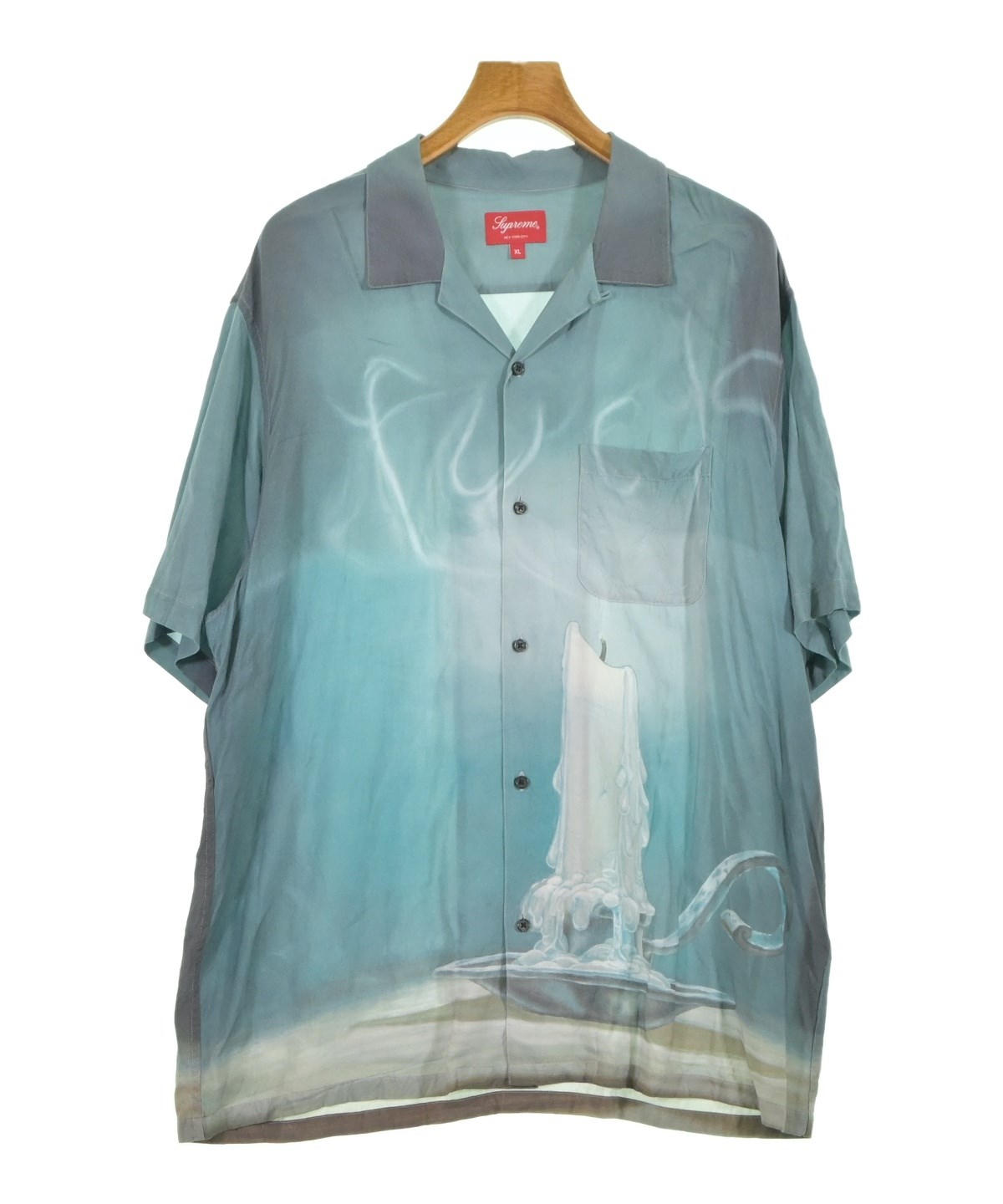 Supreme（シュプリーム）カジュアルシャツ 青 サイズ:XL メンズ