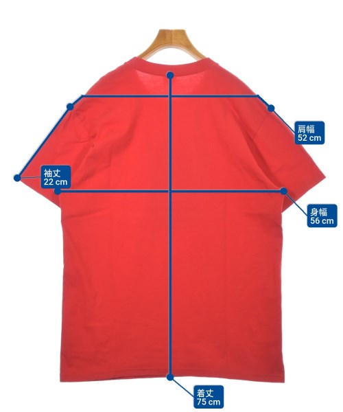 Supreme（シュプリーム）Tシャツ・カットソー 赤 サイズ:L メンズ/2200618549047