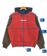 Supreme（シュプリーム）パーカー 赤 サイズ:S メンズ/2200611305015