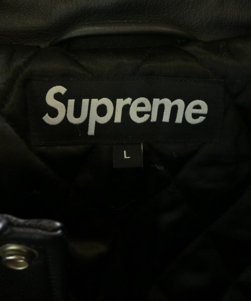 Supreme（シュプリーム）スタジャン 黒 サイズ:L メンズ/2200611829016