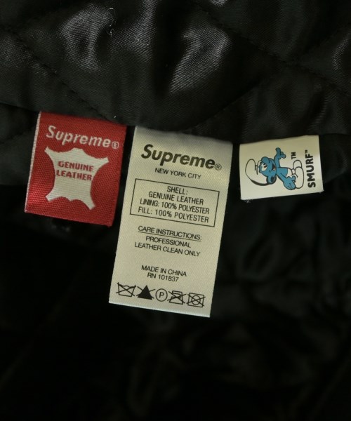 Supreme（シュプリーム）スタジャン 黒 サイズ:L メンズ/2200611829016