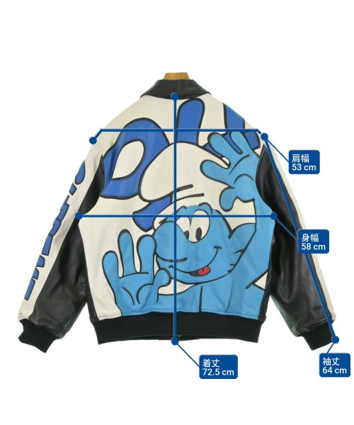 Supreme（シュプリーム）スタジャン 黒 サイズ:L メンズ/2200611829016