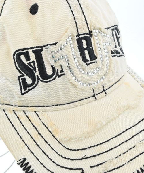 Supreme（シュプリーム）キャップ 黄 サイズ:- メンズ/2200618782154