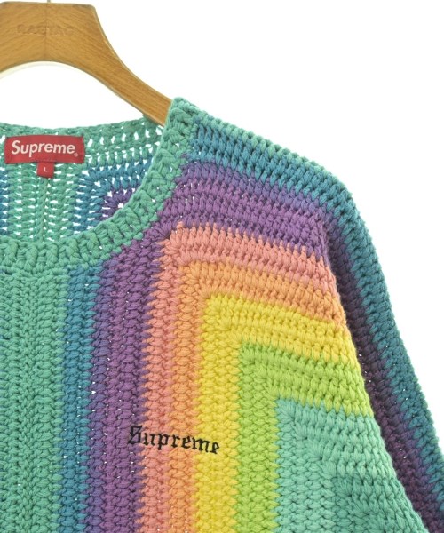 Supreme（シュプリーム）ニット・セーター 青 サイズ:L メンズ/2200618949250