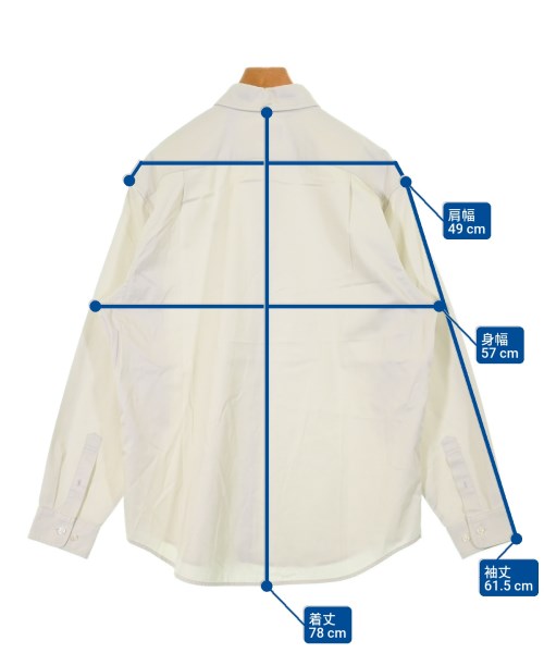 Supreme（シュプリーム）カジュアルシャツ 白 サイズ:M メンズ/2200619050092