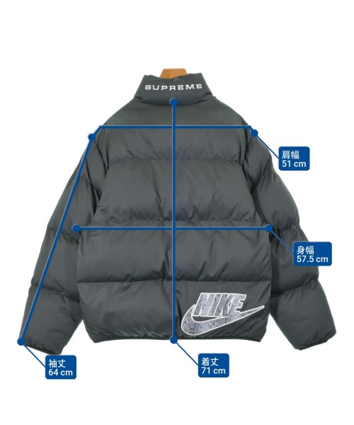 Supreme（シュプリーム）ダウンジャケット/ダウンベスト 黒 サイズ:M メンズ/2200619050153