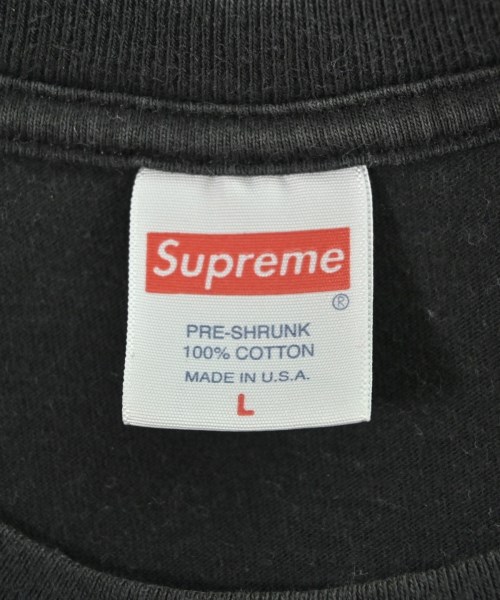 Supreme（シュプリーム）Tシャツ・カットソー 黒 サイズ:L メンズ/2200619134044