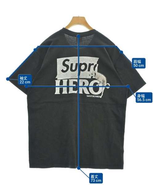 Supreme（シュプリーム）Tシャツ・カットソー 黒 サイズ:L メンズ/2200619134044