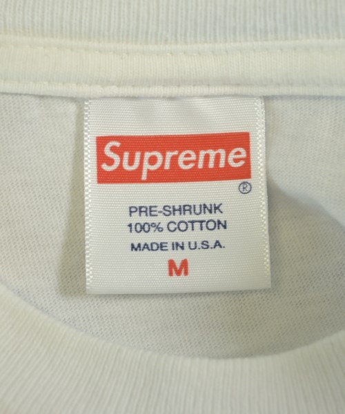 Supreme（シュプリーム）Tシャツ・カットソー 白 サイズ:M メンズ/2200619173029
