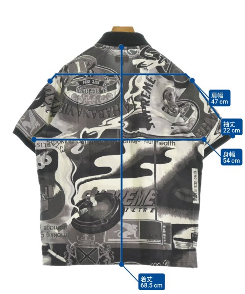 Supreme（シュプリーム）ポロシャツ グレー サイズ:M メンズ/2200619676117