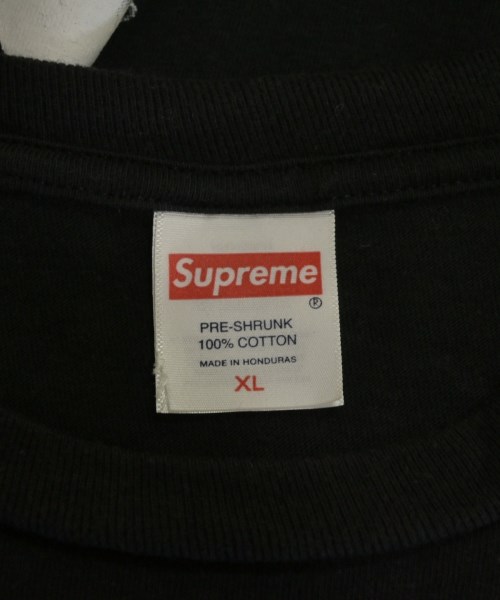 Supreme（シュプリーム）Tシャツ・カットソー 黒 サイズ:XL メンズ/2200619847128