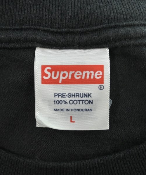 Supreme（シュプリーム）Tシャツ・カットソー 黒 サイズ:L メンズ/2200619970451