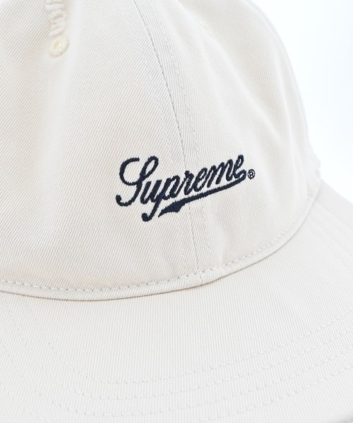 Supreme（シュプリーム）キャップ 白 サイズ:- メンズ/2200620471039